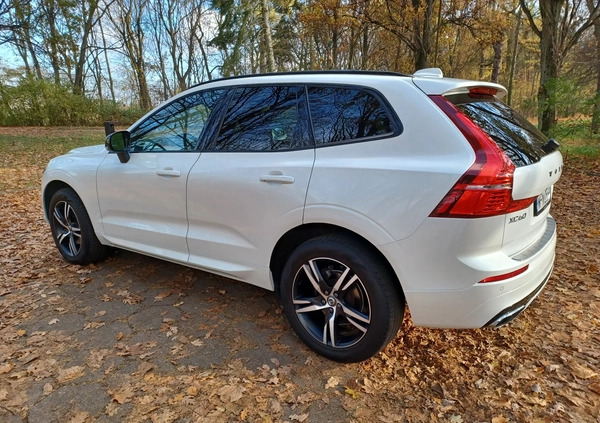 Volvo XC 60 cena 157000 przebieg: 37000, rok produkcji 2021 z Nidzica małe 631